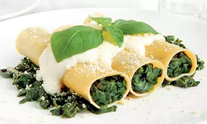 Cannellonni cu spanac