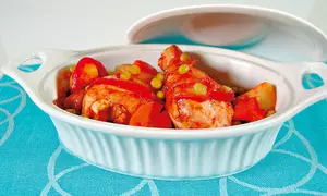 Pulpe de pui cu ostropel