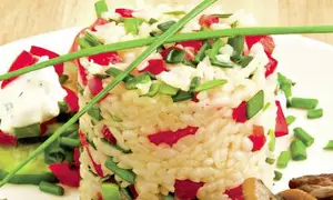 Friptură de porc cu orez