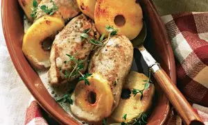 Piept de pui dulce-acrişor