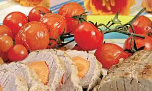 Mușchi umplut cu morcovi