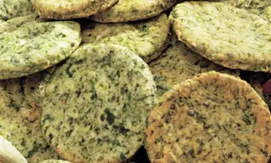 Biscuiţi săraţi cu spanac