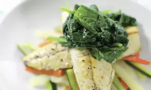 File de macrou cu legume