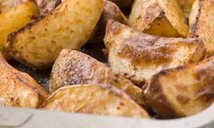 Rondele de cartofi copţi