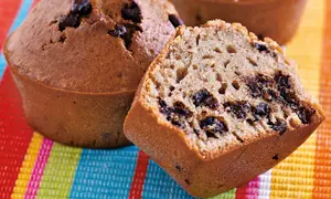 Brioşe arămii cu ciocolată