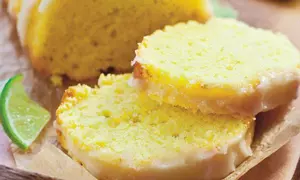 Chec de lămâie glazurat