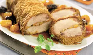 Muşchi de porc dulce-acrişor