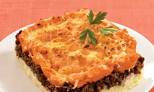 Plăcinta ciobanului cu morcov