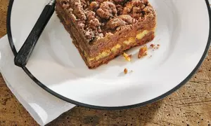 Prăjitură cu nucă şi cacao