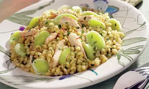 Risotto cu pui şi praz