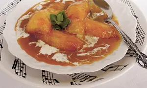 Banane în caramel uşor sărat