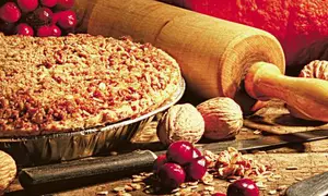 Plăcintă cu dovleac şi nucă