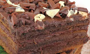 Prăjitură alb şi negru