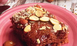 Prăjitură aromată de post