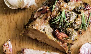 Burtă de porc la cuptor