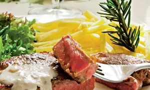 Muschi de vita cu sos alb