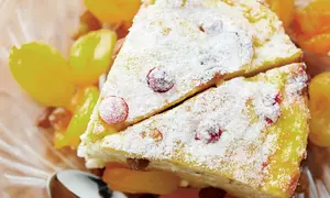 Prăjitură cu caise