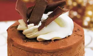 Prăjitură cu spumă de ciocolată