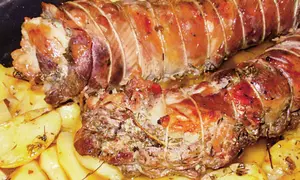 Ruladă de miel cu ierburi