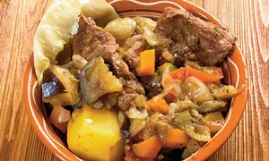 Varză cu carne de oaie