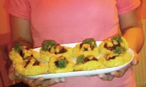 Coșulețe cu ciuperci