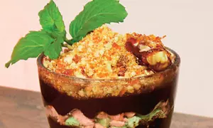 Tort krantz la pahar