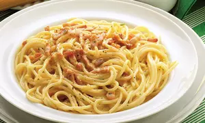 Spaghete carbonara