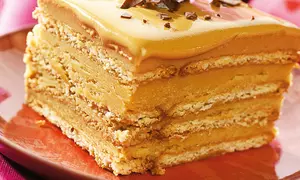 Prăjitură cu cremă fondant