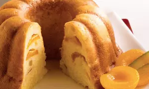 Prăjitură de orez şi caise