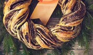 Prăjitură împletită cu Nutella