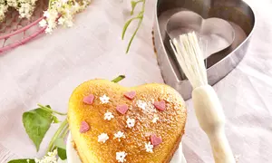 Cheesecake de flori de soc