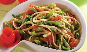 Salata cu fasole verde si paste