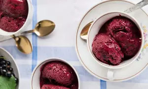 Înghețată din lapte de cocos