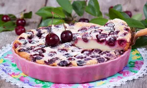 Clafoutis cu cireșe