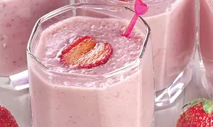 Smoothie de capsune