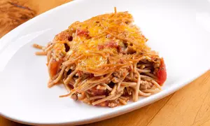 Tort de spaghete à la Jamie Oliver