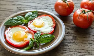 Oua ochiuri in ardei