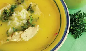 Supa greceasca de pui