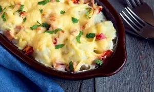 Caserola de Cordon Bleu