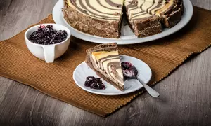 Cheesecake zebra