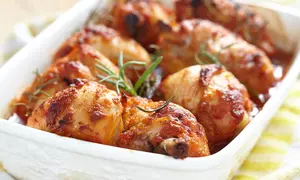 Friptura de pui cu sos de mustar