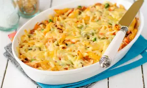 Paste sanatoase cu sos alb