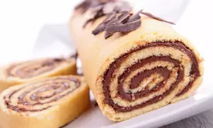 Rulada rapida cu ciocolata