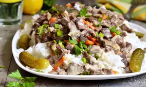 Stroganoff de vita a la Jamie Oliver