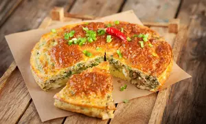 Placinta de cartofi la tigaie