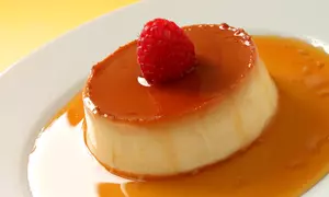 Flan de lapte cu caramel