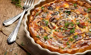 Quiche de ciuperci
