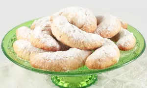 Cornulete fragede vanilate