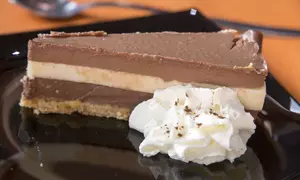 Cheesecake de ciocolata in 3 culori