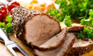 Friptura de miel la cuptor cu sos de menta